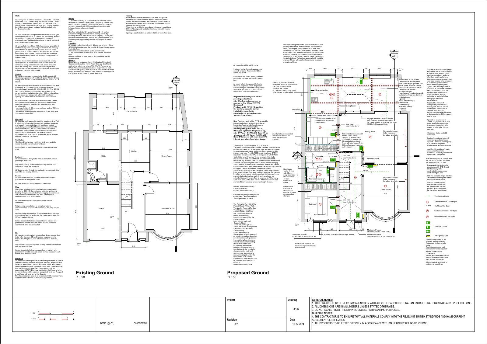 Building Regulations package Drawing 2