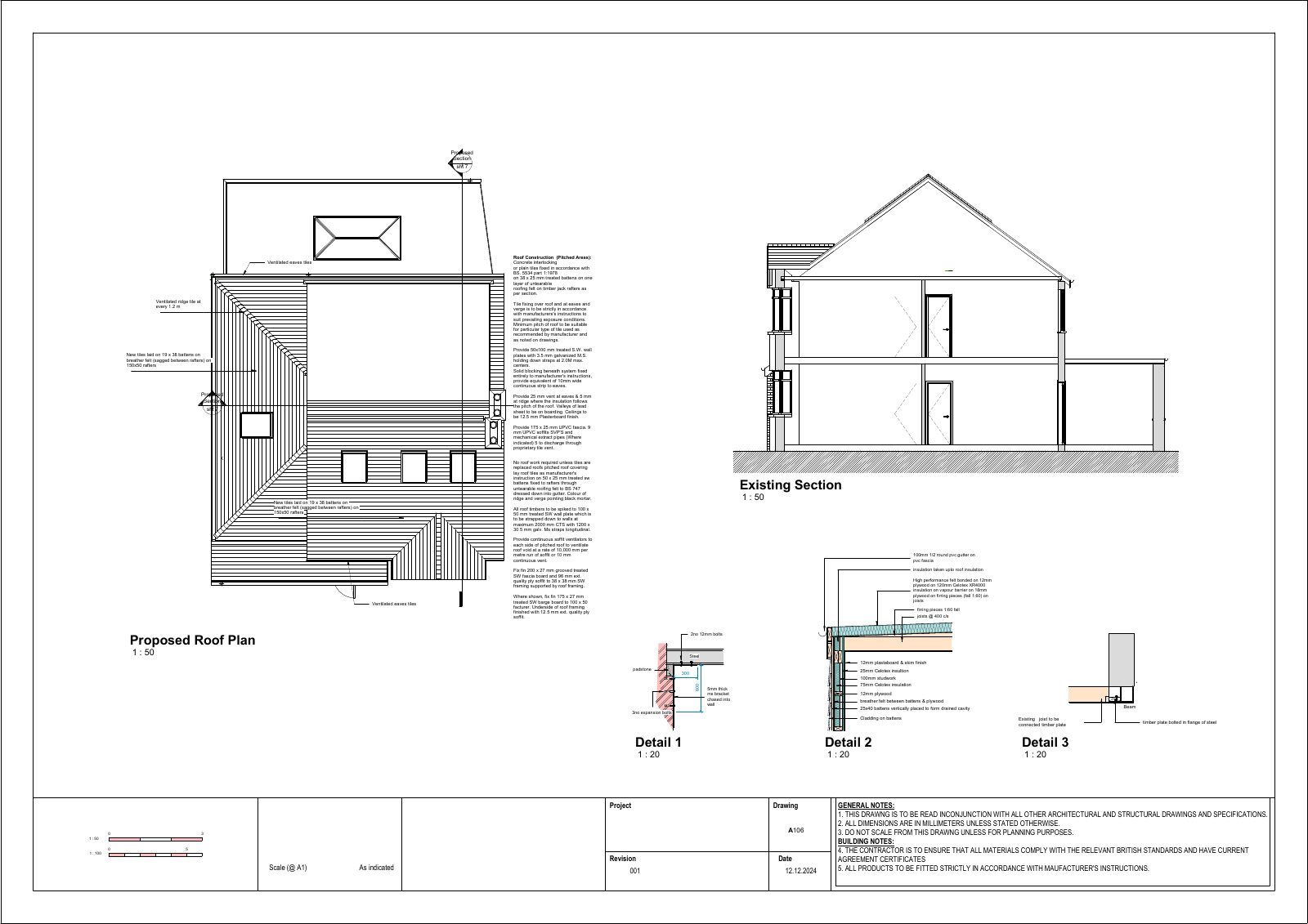 Building Regulations package Drawing 6