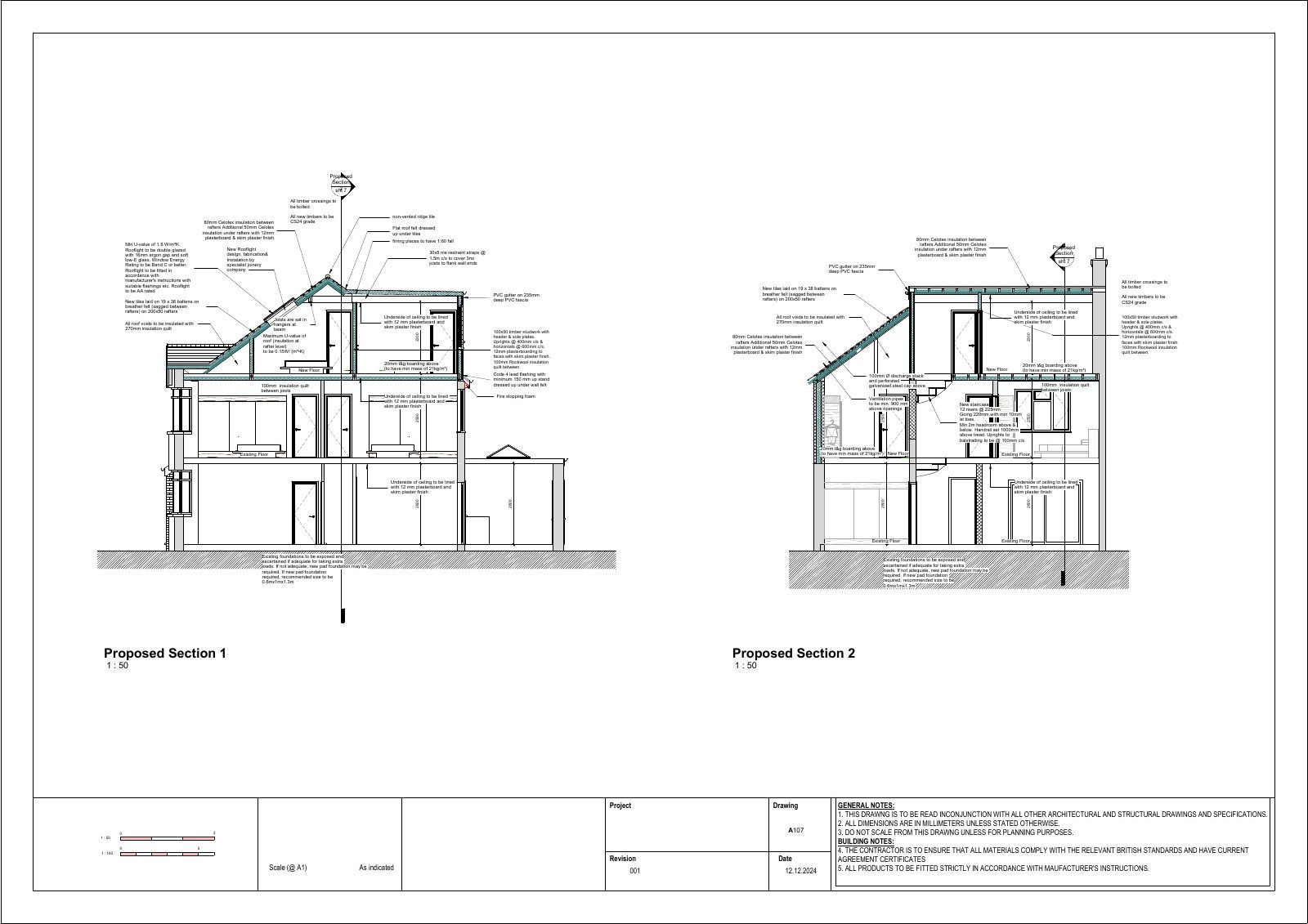 Building Regulations package Drawing 7