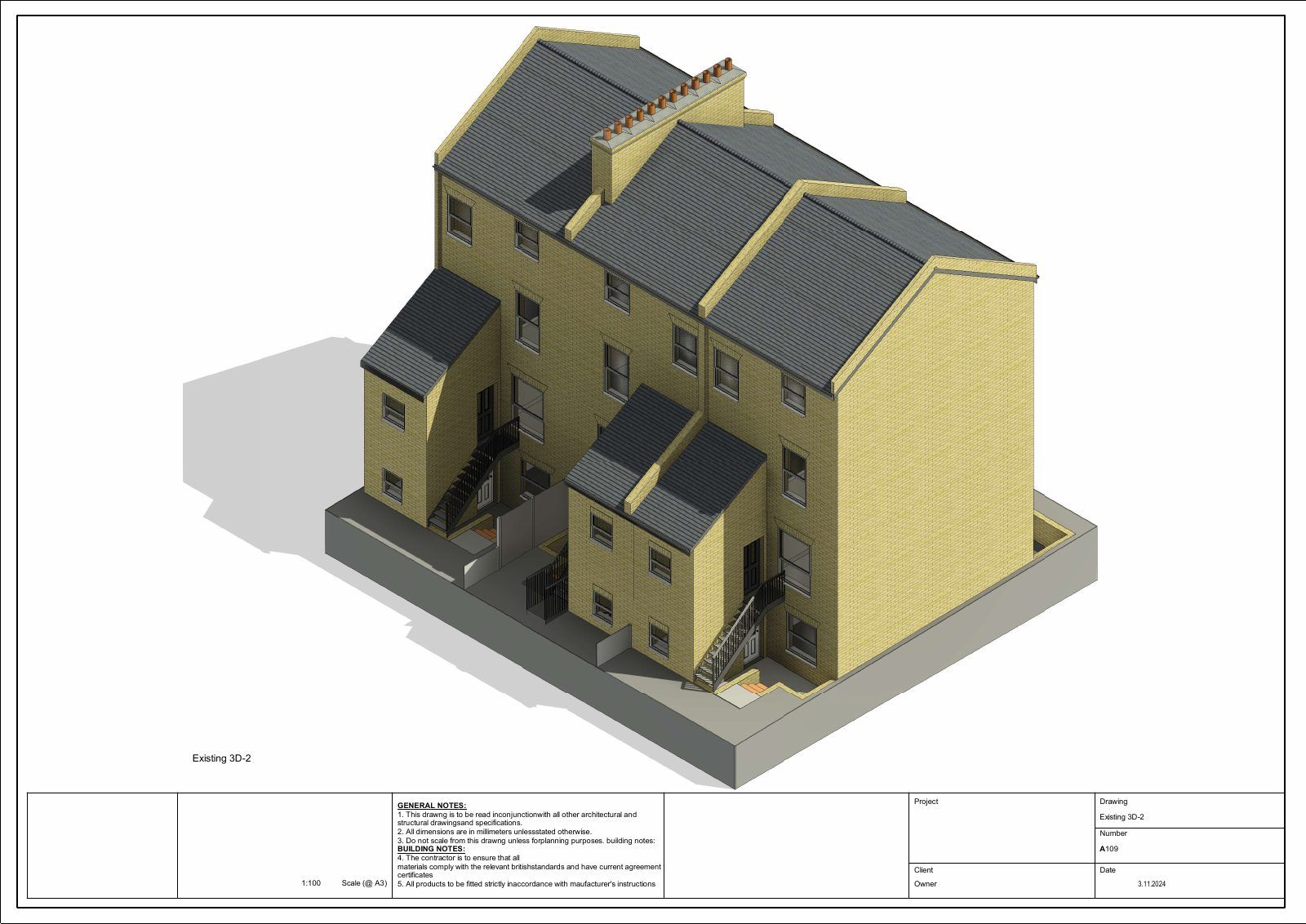 Whole-house refurbishment Drawing 9