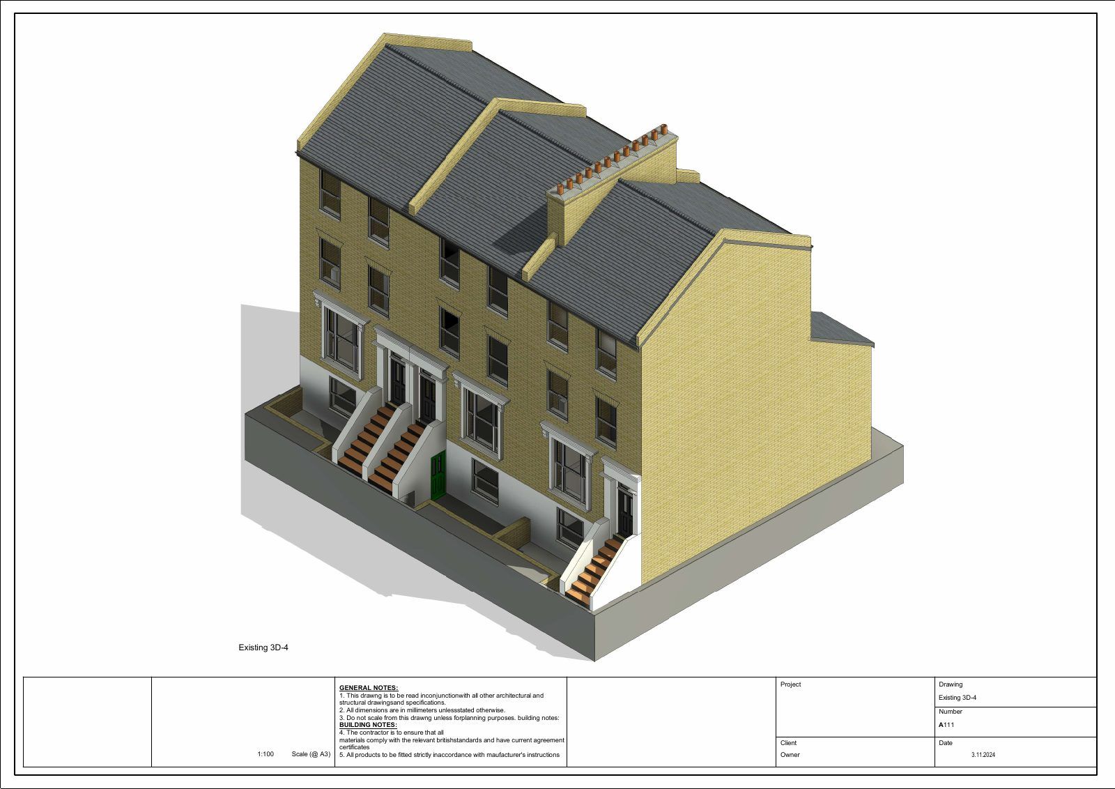 Whole-house refurbishment Drawing 11