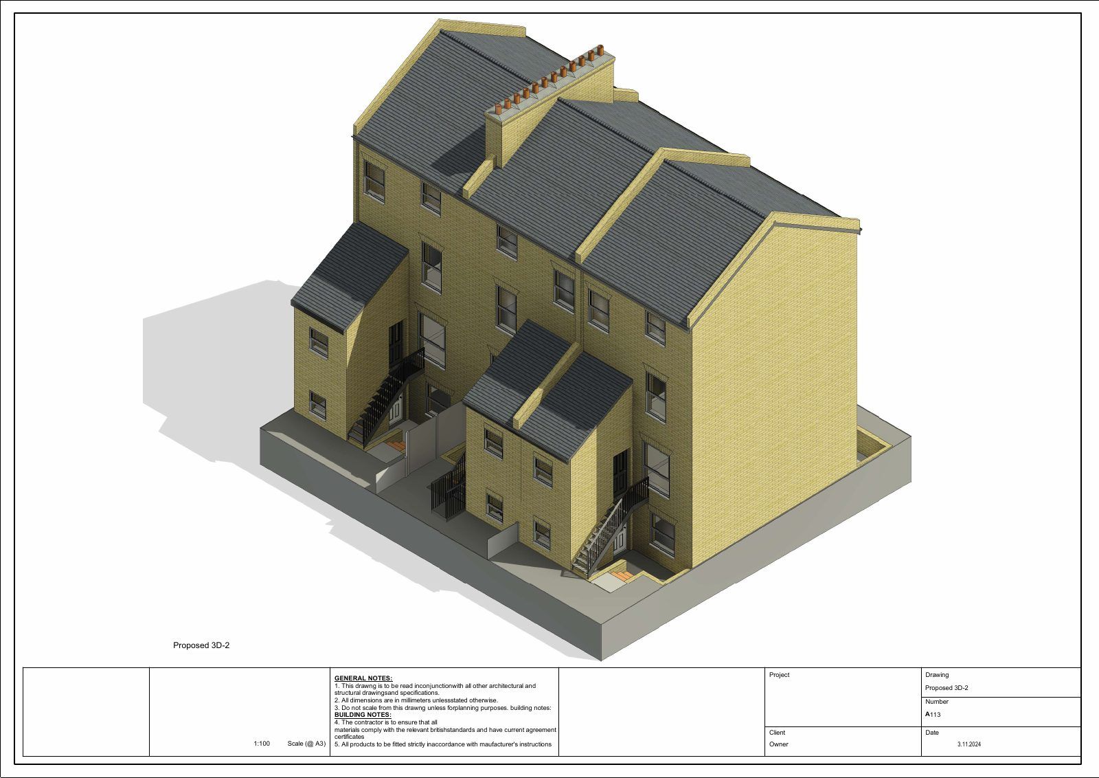Whole-house refurbishment Drawing 13