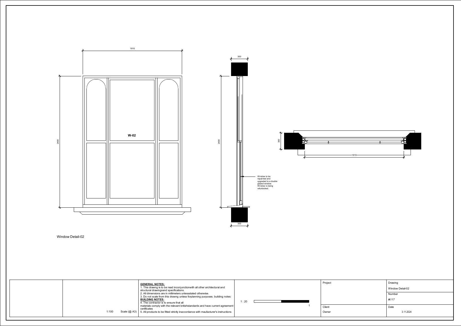 Whole-house refurbishment Drawing 17